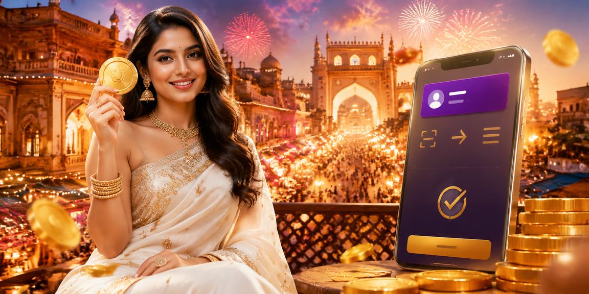 Indian player engaging in responsible gaming on mobile